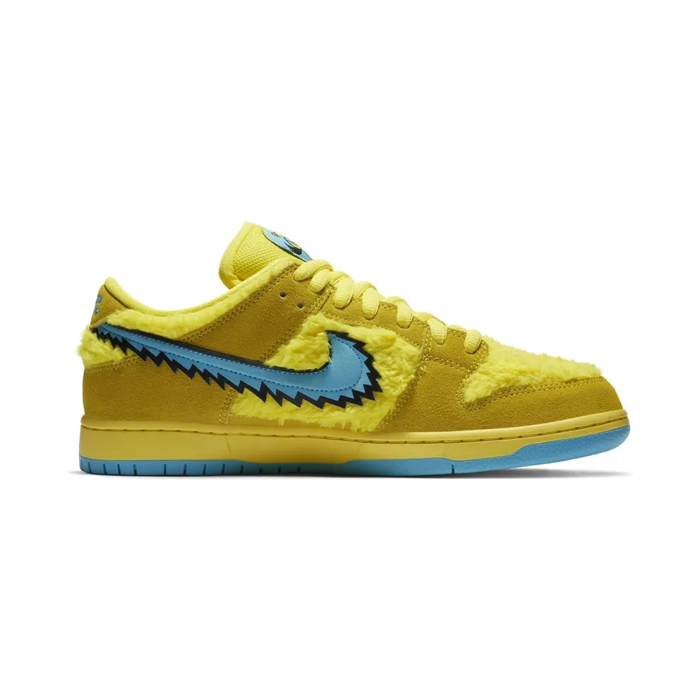 Nike SB Dunk Low Grateful Dead Bears Opti Yellow Opti Yellow/Blue Fury (CJ5378-700)