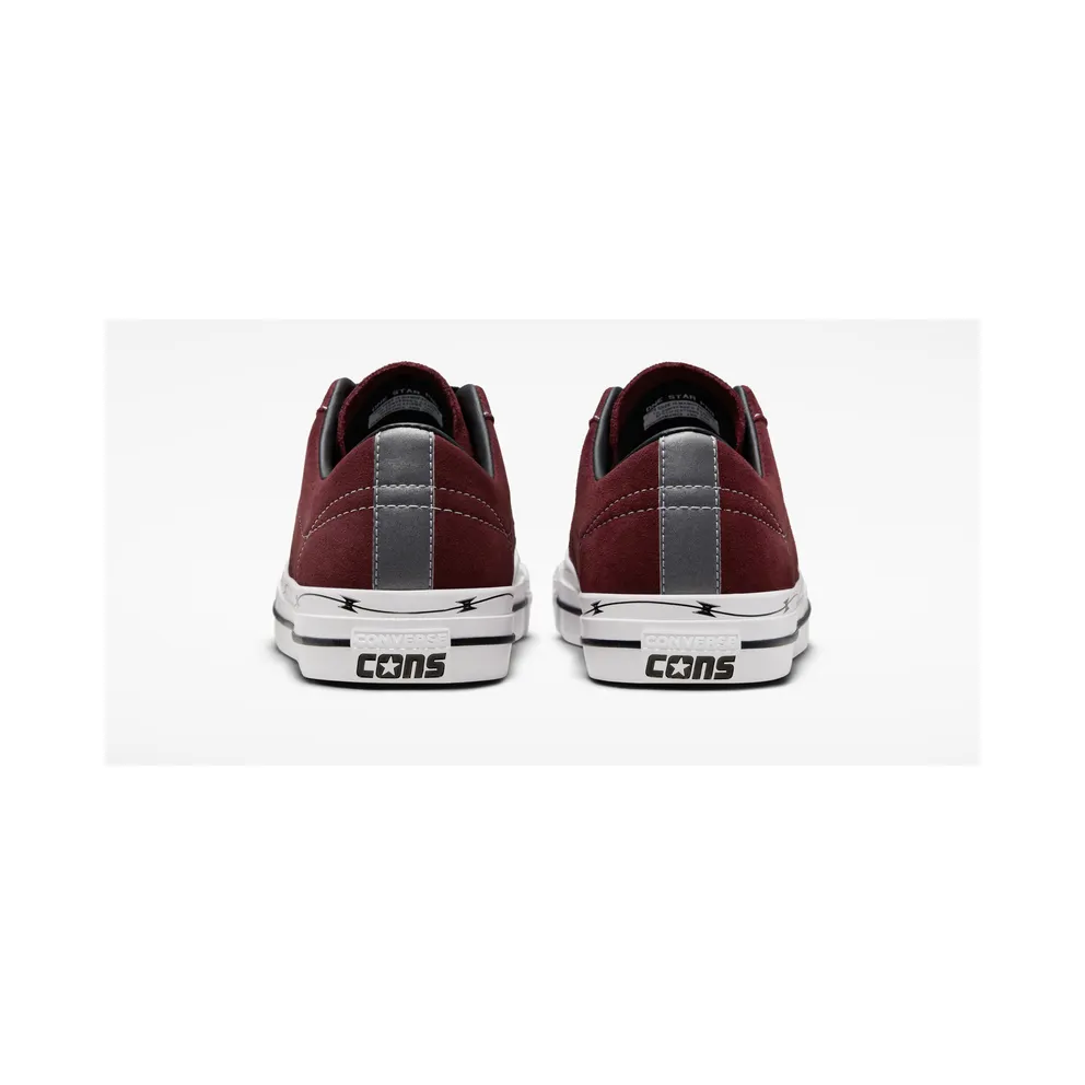 Converse CONS One Star Pro Razor Wire Deep Bordeaux/Black/White