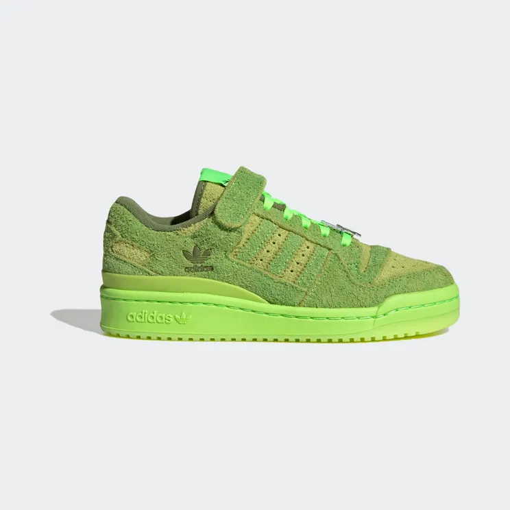 adidas Forum Low The Grinch Solar Slime / Solar Green / Red (ID4315)