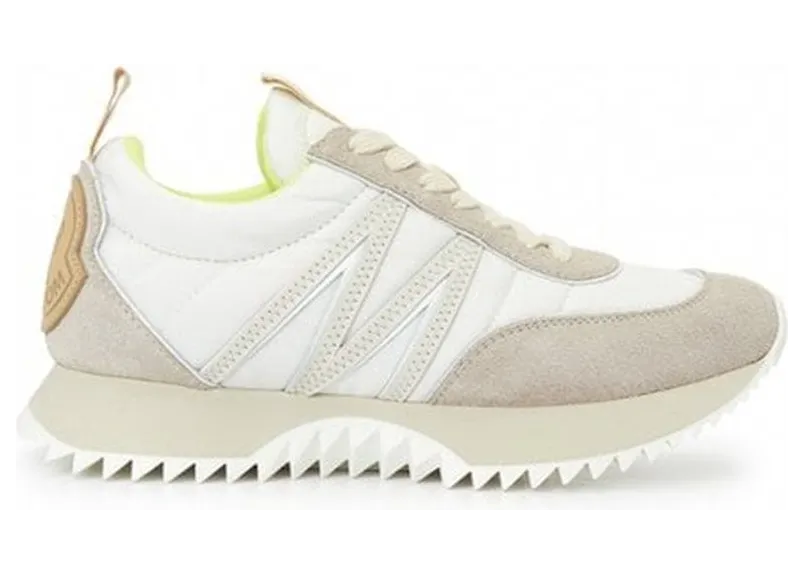 Moncler Pacey Suede Sneaker Beige White (4M00140-M4156-041)