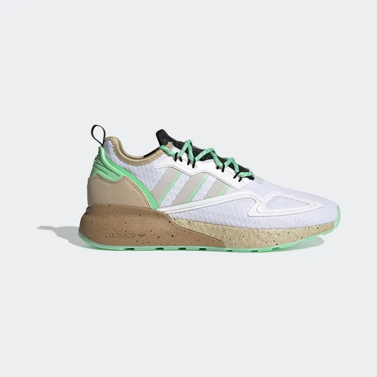 Adidas Star Wars x ZX 2K Boost ‘Mudhorn’ Cloud White/Glory Mint/Core Black (GZ2760)