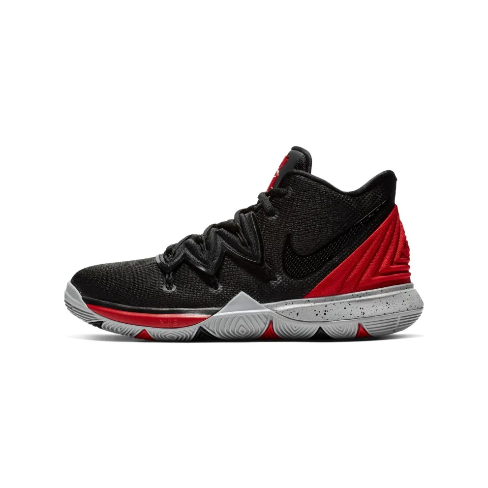 Nike Kyrie 5 Bred (GS) University Red/Black-Pure Platinum (AQ2456-600)