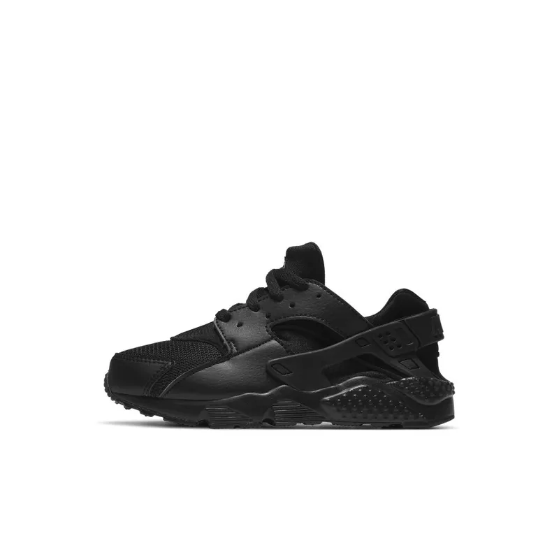 Nike Air Huarache Run Triple Black (PS) Black/Black-Black (704949-016)