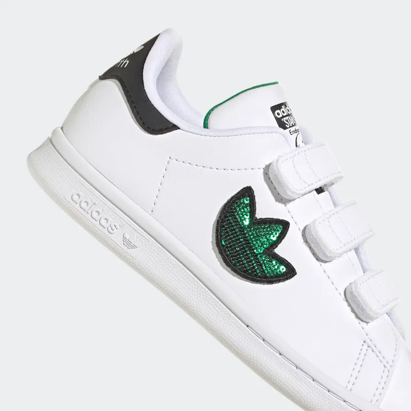 Adidas Stan Smith Cloud White / Green / Core Black (GY1792)