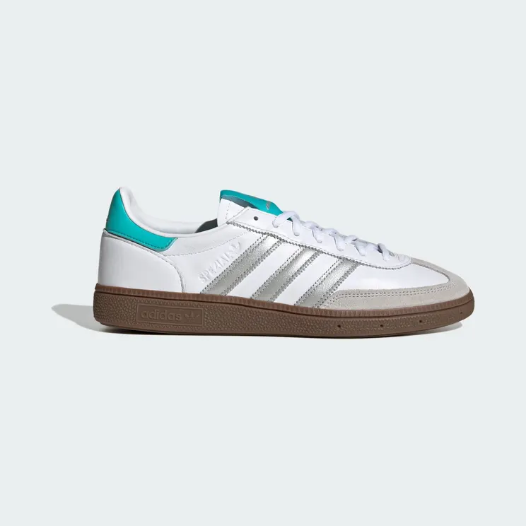 adidas Handball Spezial Mercedes “Cloud White / Silver Metallic / Gum” (KJ1178)