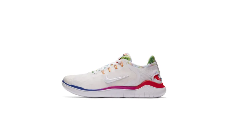 Nike Free RN 2018 Flabjacks (W) White/Fuchsia Blast-Dynamic Yellow-Black (AQ7509-100)