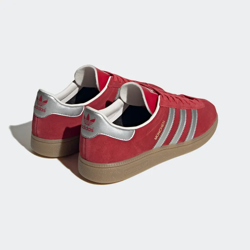 Adidas Munchen Scarlet / Matte Silver / Gum (GY7402)