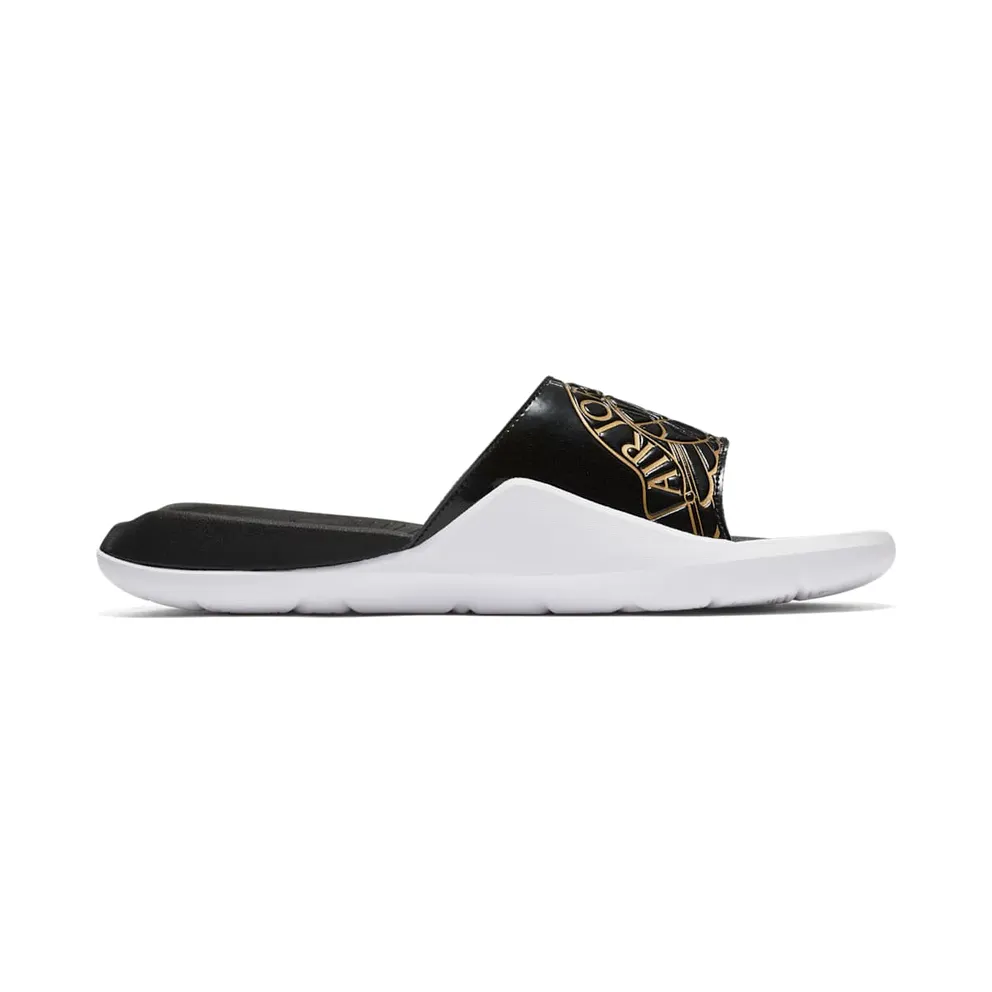 Jordan Hydro 7 Black Gold Black/Black-Metallic Gold-White (AA2517-021)