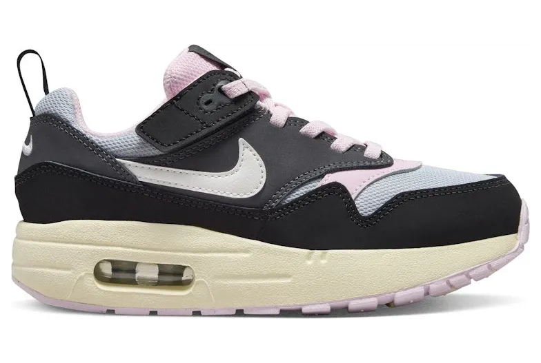 Nike Air Max 1 EasyOn Black Anthracite Pink Foam Summit White (DZ3308-004)