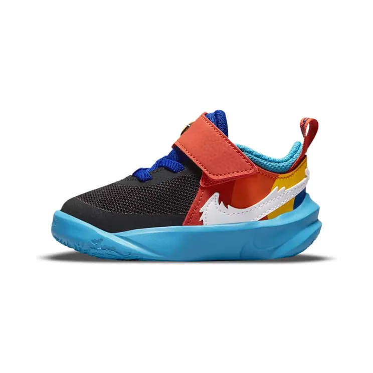 Nike Team Hustle D 10 SE Space Jam “Black / Hyper Royal / Orange / White” (DH8054-001)