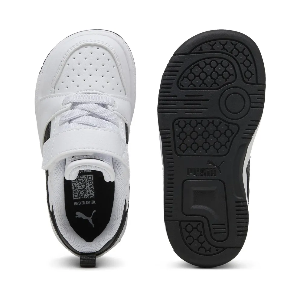 Puma Rebound v6 Lo “Puma White / Puma Black / Puma Black” (397420_02)