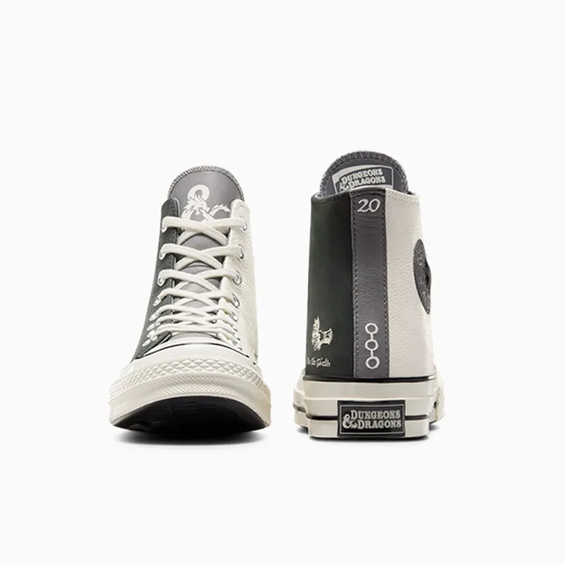 Converse Chuck Taylor All Star 70 Hi Leather Dungeons & Dragons D20 Dice (A09884C)