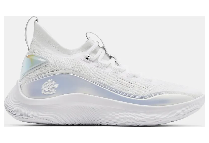 Under Armour Basketball Shoes Curry Flow 8 White (3024422-104)