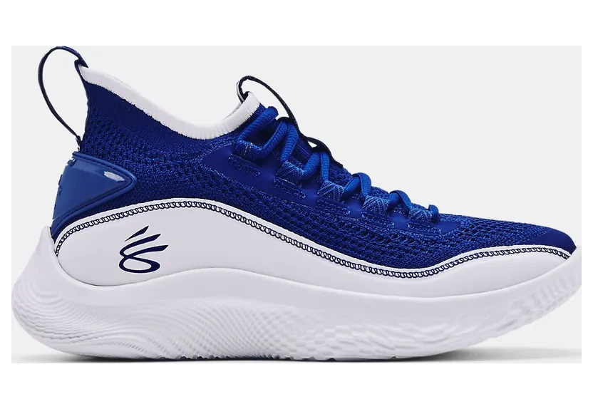 Under Armour Basketball Shoes Grade School Curry Flow 8 Blue (3023527-402)