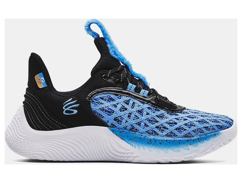 Under Armour Basketball Shoes Grade School Curry Flow 9 Blue (3024249-404)