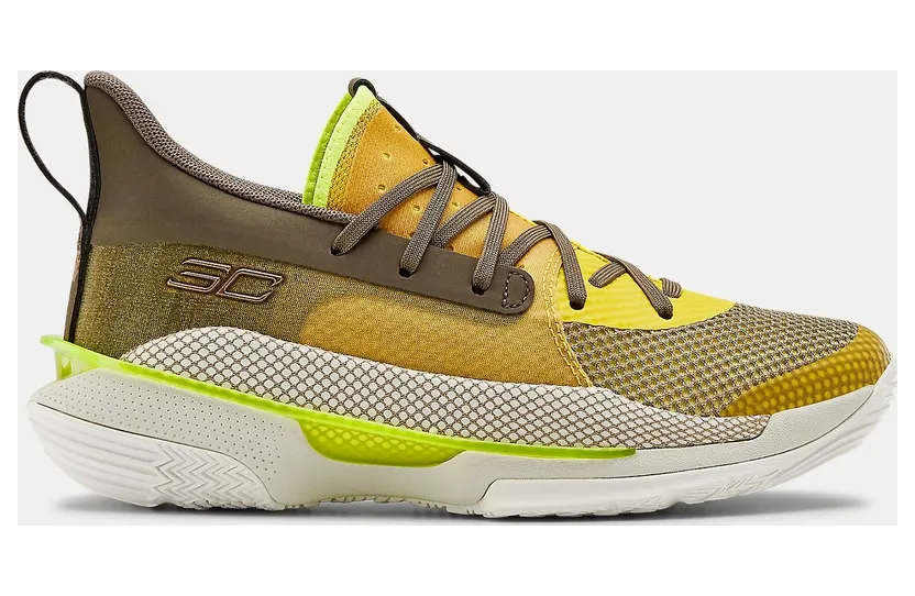 Under Armour Curry 7 Zeppelin Yellow (GS)