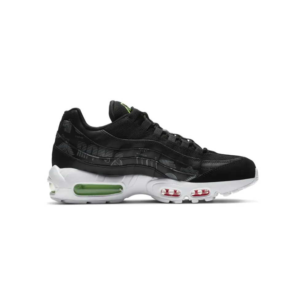 Nike Air Max 95 Worldwide Pack Black Black/Green-Red-White (CQ9743-001)