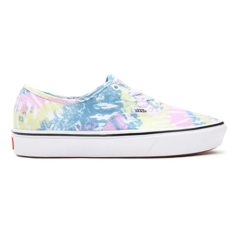 VANS Tie Dye Comfycush Authentic Shoes Multicolour (VN0A3WM749L)