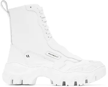 Rombaut White Boccaccio II High-Top Sneakers | W21-B-023