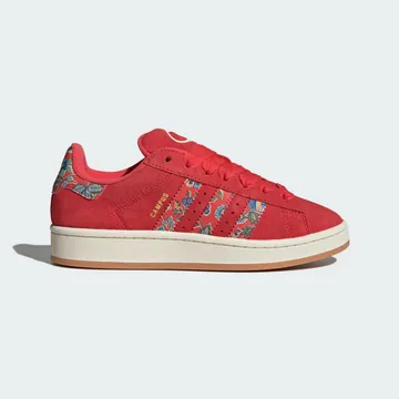 Adidas Campus 00s x Liberty London Semi Lucid Red / Cream White / Gold Metallic | JS1330
