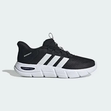 Adidas CLOUDFOAM FLEX RAPIDFIT-SCHOENEN Core Black / Cloud White / Silver Metallic | HP7002