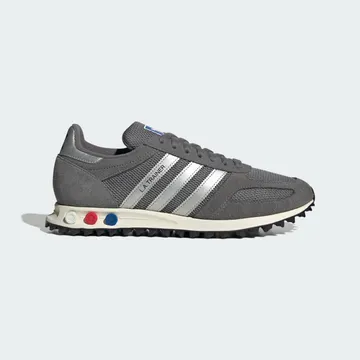 Adidas LA TRAINER OG SCHOENEN Grey Four / Silver Metallic / Off White | KJ4380