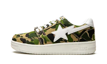 A Bathing Ape Bapesta ABC Camo 20th Anniversary Green “Camo/Green” | 1C70191020