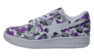 Bapesta Low “Purple Camo” | 1G72191018