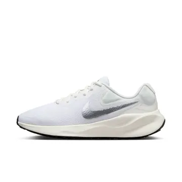 Nike Revolution 7 White Sail Black Metallic Silver | FB2208-101
