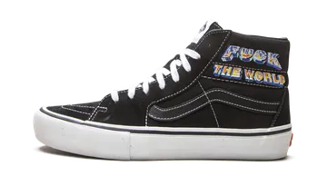 Vans Sk8-Hi Pro “Supreme – F*ck The World – Black” | VN0A45JDSY1
