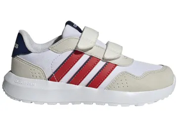 adidas Run 60s Cloud White Collegiate Red Dark Blue | IE6437