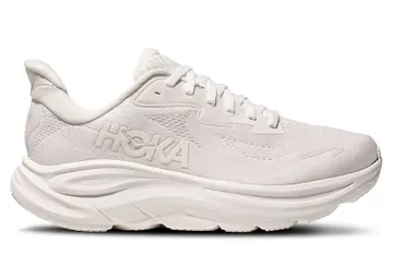 Hoka One Clifton 10 White “White / White” | 1162030-WWH