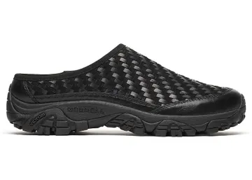 Merrell Moab 2 Slide Leather Woven 1TRL Black | J2032949