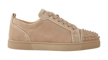 Christian Louboutin Louis Junior Spikes Orlato Saharienne Mat “Saharienne / Saharienne Mat” | 3160934 F685