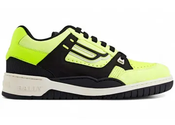 Bally Kuba Sneaker Neon Yellow Black | 6228515