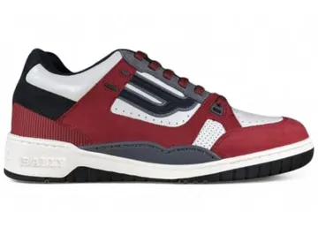 Bally Kuba Sneaker White Red Black | 6228508