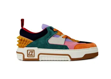 Christian Louboutin Astroloubi Flat Multicolor “Multi Foam / Navy” | 3230911 5631