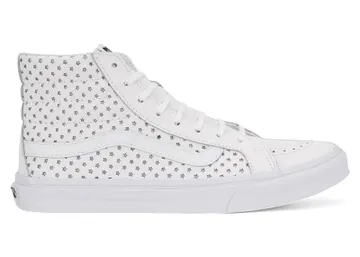 Vans Sk8-Hi Slim Perf Stars White | VN018IITV