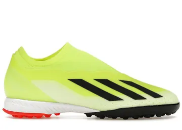 adidas Crazyfast League Laceless Turf Team Solar Yellow Core Black Cloud White “Team Solar Yellow 2 / Core Black / Cloud White” | IF0694