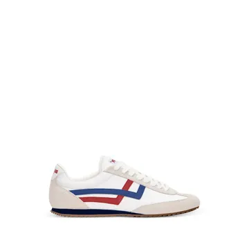 Pro-keds Racer 77 Leather-inserts “White/Neutrals” | R7226SLW RACER 77 WHRBL