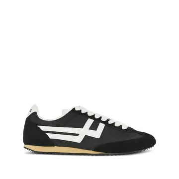 Pro-keds Racer 77 Striped “Black/White” | R7226SLM RACER 77 BKWHI