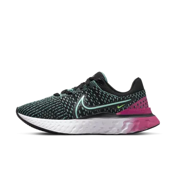 Nike React Infinity Run Flyknit 3 (straat) Zwart (DD3024-003)