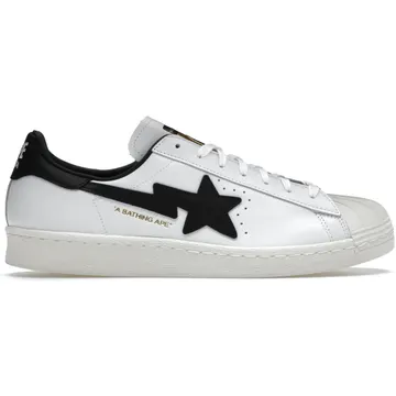 adidas Superstar 80s Bape White Black (GZ8980)