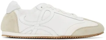 Loewe Off-White & White Ballet Runner Sneakers (L814282X08)