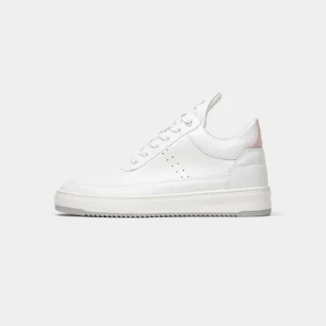 Filling Pieces Low Top Bianco Rosa