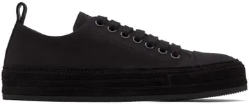 Ann Demeulemeester Black Denim Gert Sneakers (2201-W-N03-185-099)