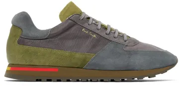 Paul Smith Gray & Khaki Jeco Sneakers (M1S-VLO14-JECO)