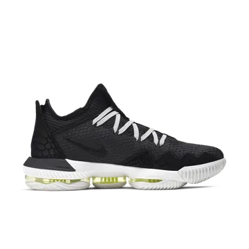 Nike LeBron 16 Low Black Volt Glow Black / Black-summit White-volt Glow (CI2668-004)