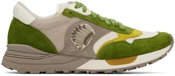 Visvim Green Roland Jogger Sneakers (122201001005)