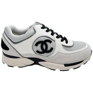 Chanel CC Logo Trainer White Leather (G39066 Y55827 K4290)